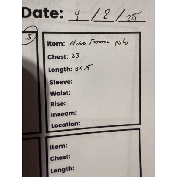 Nike Golf Tour Performance Dri Fit Activewear Geometric Shirt Fuschia Pink Large - Picture 3 of 9